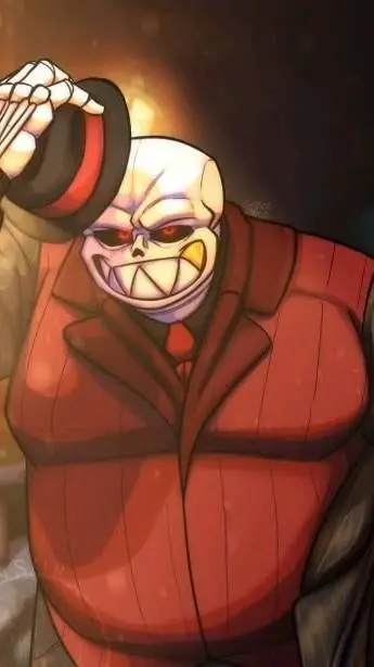 ai character: Mafia fell sans  background