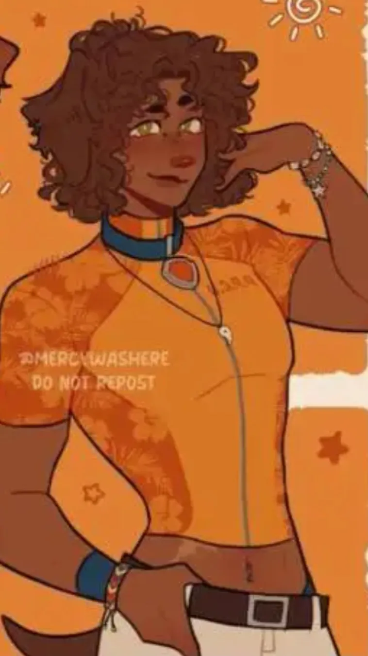 ai character: ZUMA(human) background