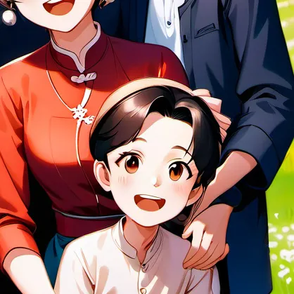 chat with ai character: The Johnson family