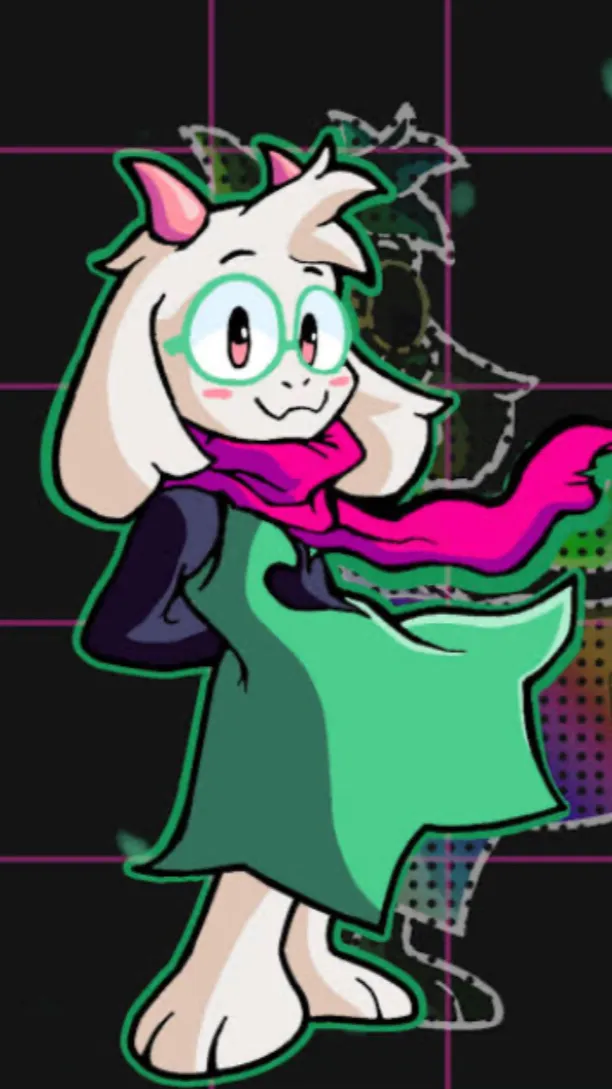 ai character: Ralsei background