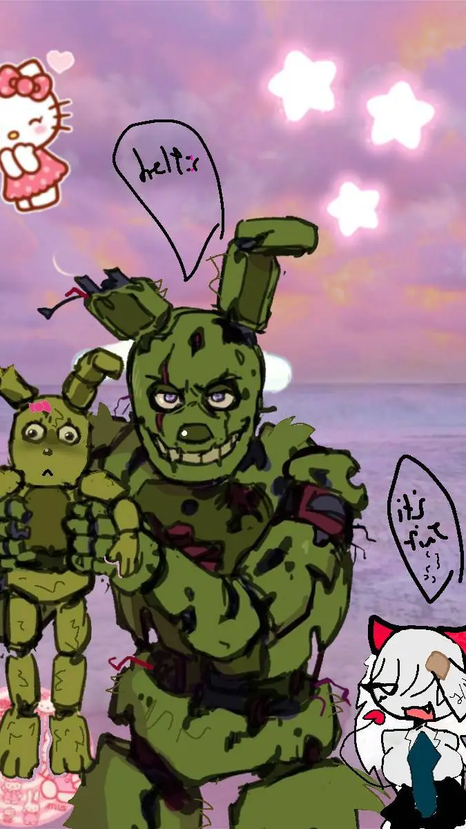 ai character: springtrap (redo) background