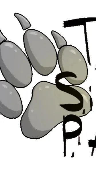 ai character: The Silver Paw background