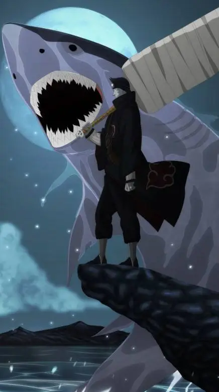 ai character: kisame hoshikage background