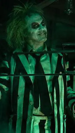 ai character: beetlejuice background