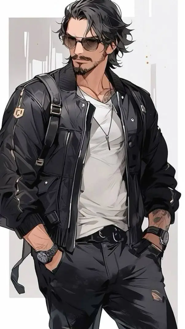 ai character: Milo  background