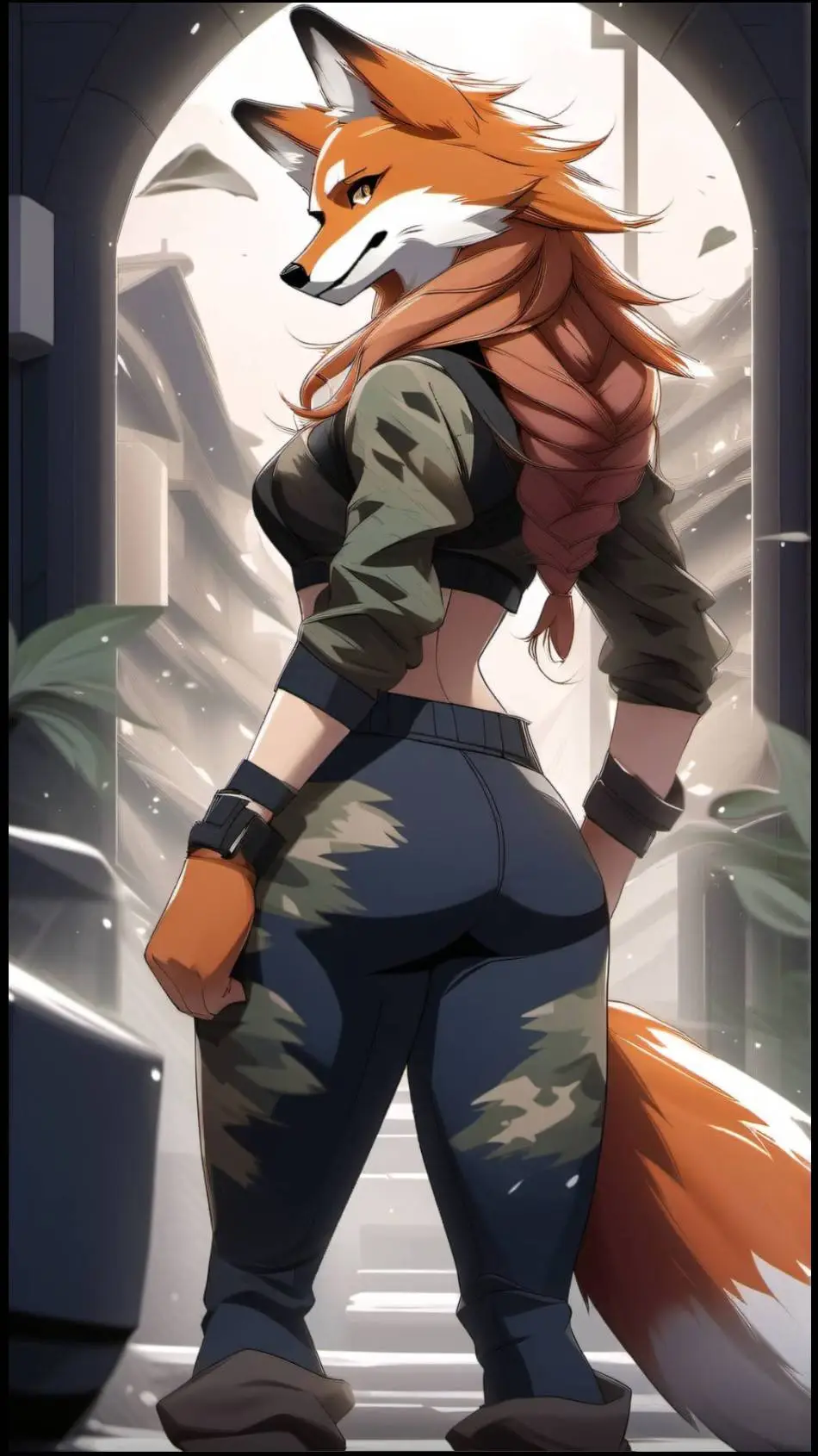 ai character: Zoey background
