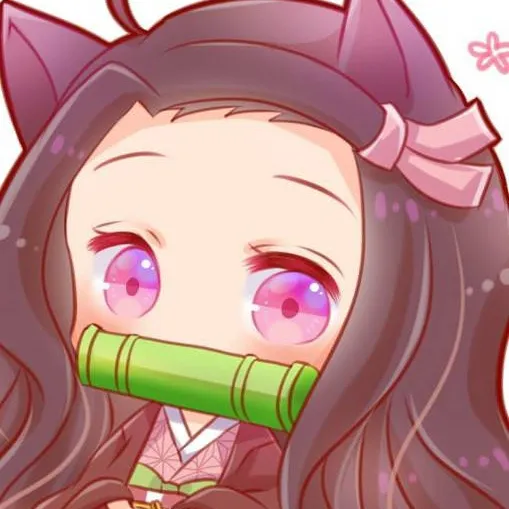 chat with ai character: cat nezuko 