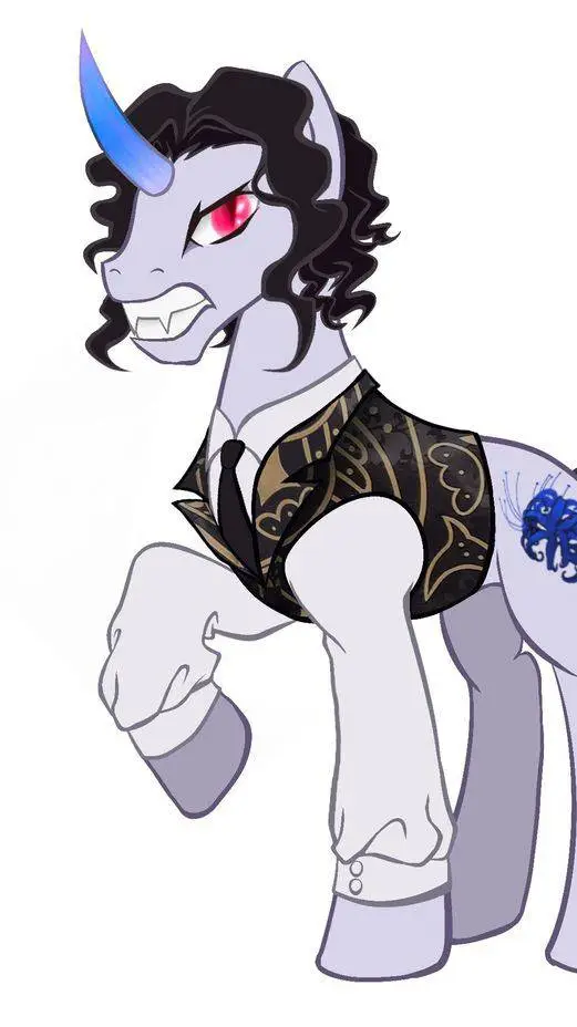 ai character: muzan kibutsuji  background