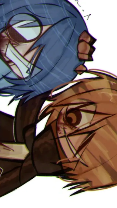 ai character: Neptune and iris background