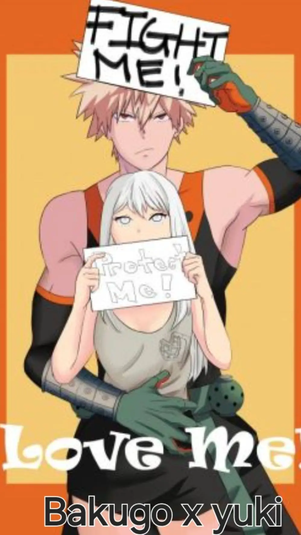 ai character: Katsuki x yuki background
