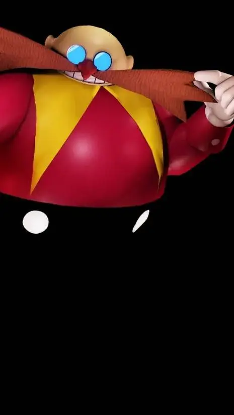 ai character: Eggman  background