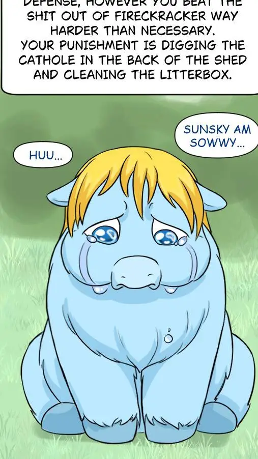 ai character: sunsky  background
