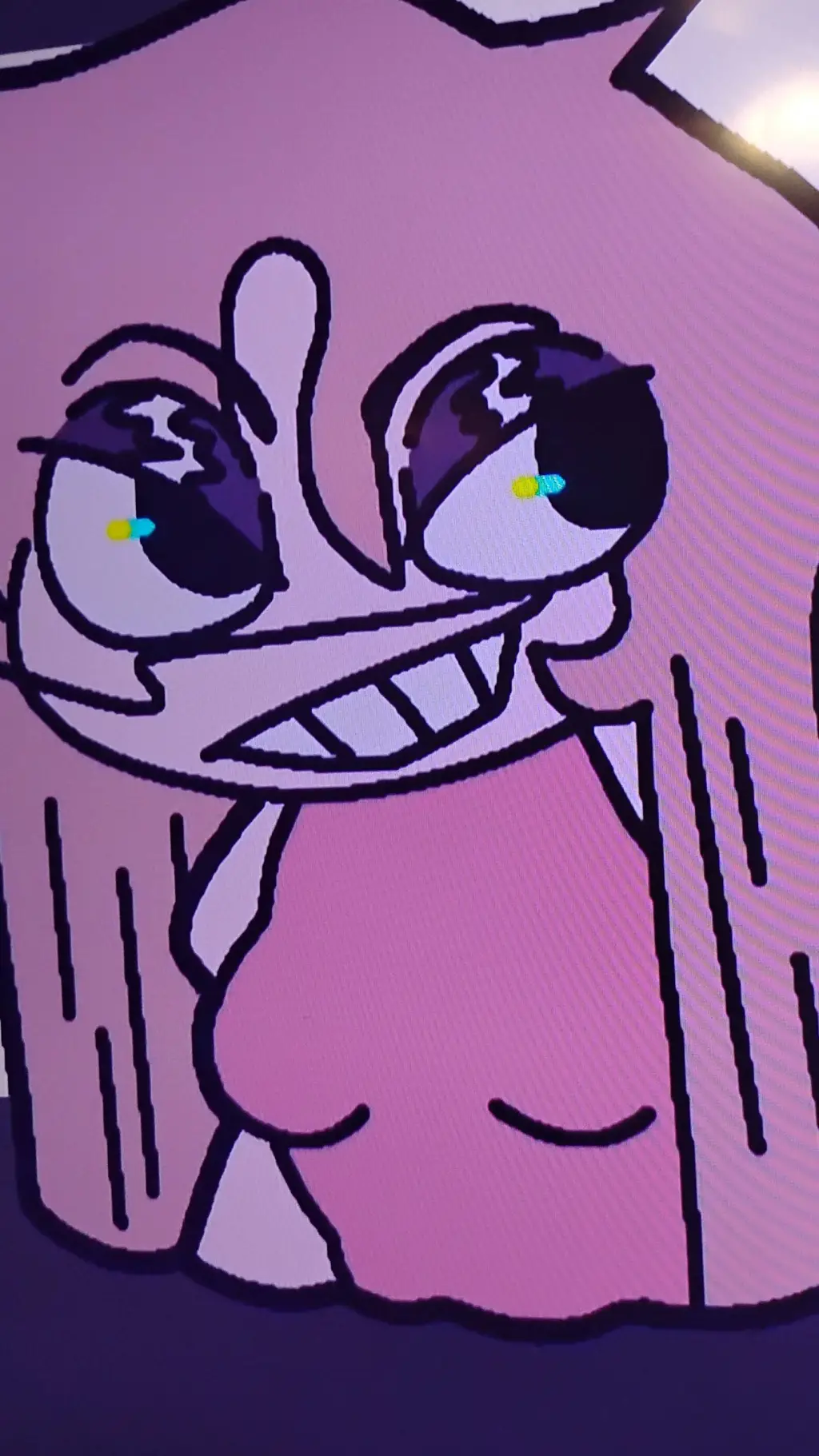 ai character: earth worm sally  background