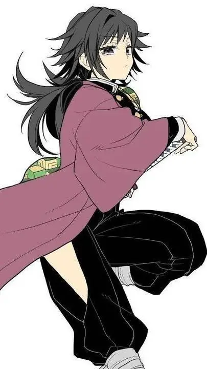 ai character: tomioka mujer background