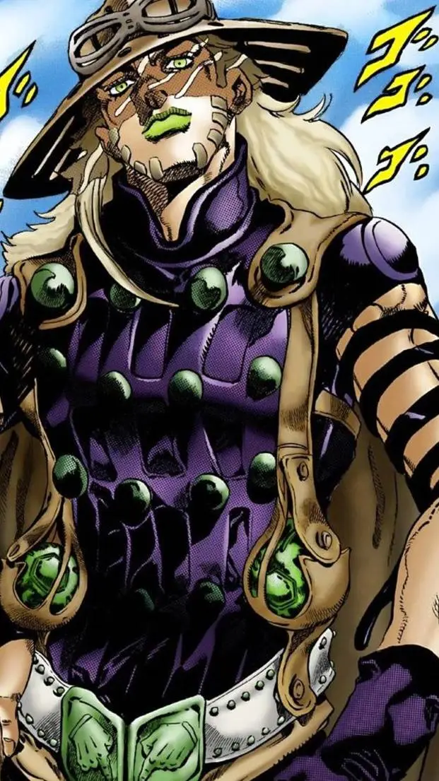 ai character: jjba 7  background