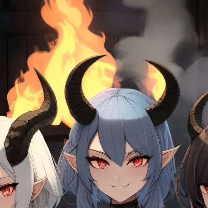 chat with ai character: 3 soeur demon