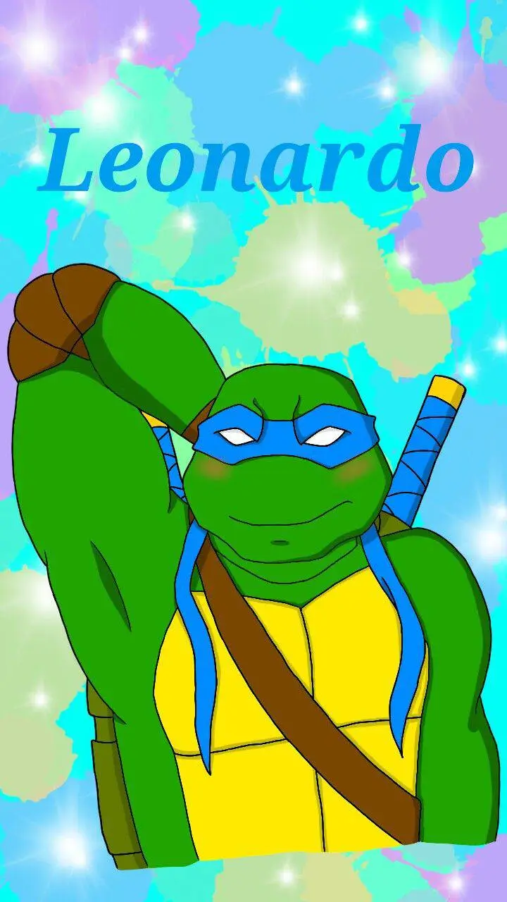 ai character: Leonardo hamato background