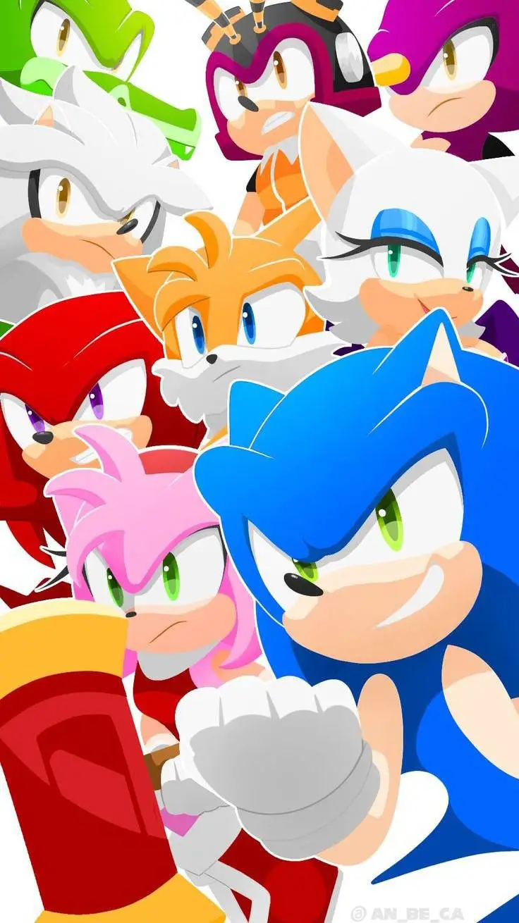 ai character: Sonic Halloween  background