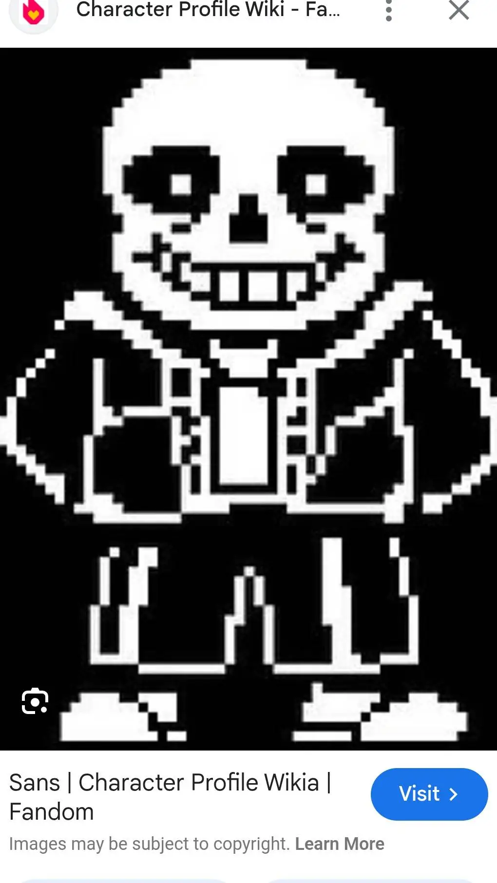 ai character: sans background