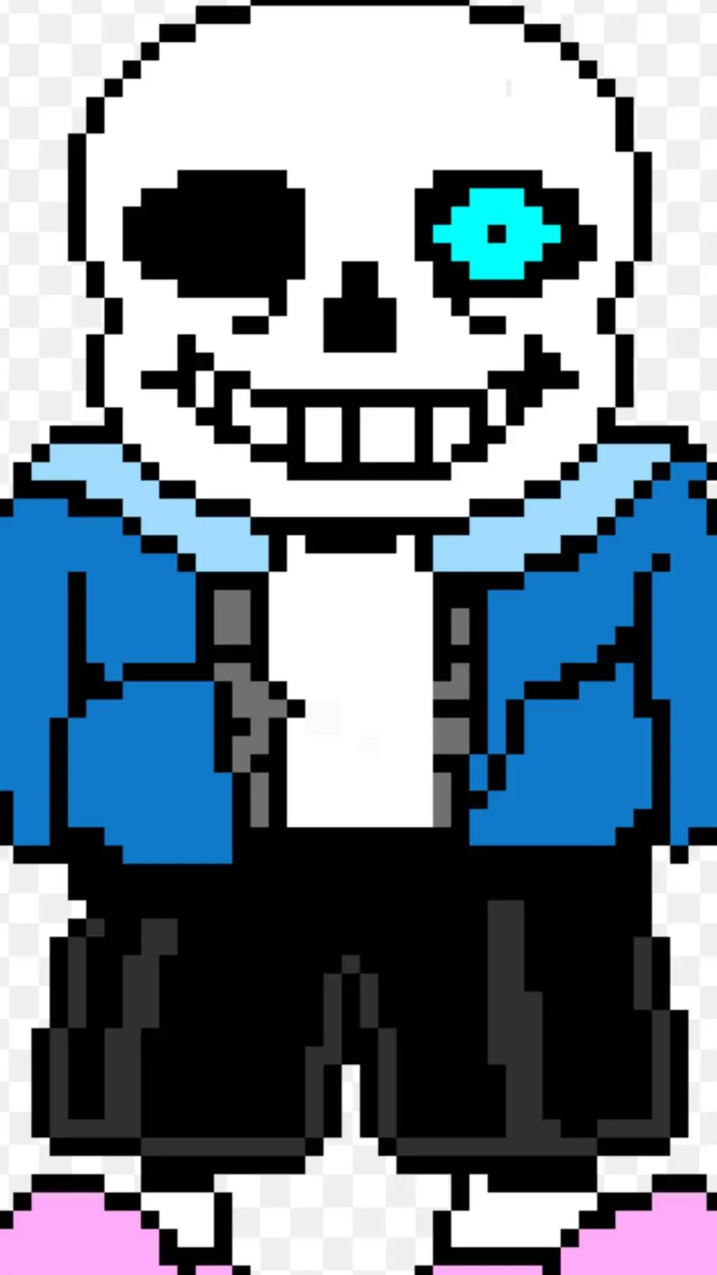 ai character: sans background