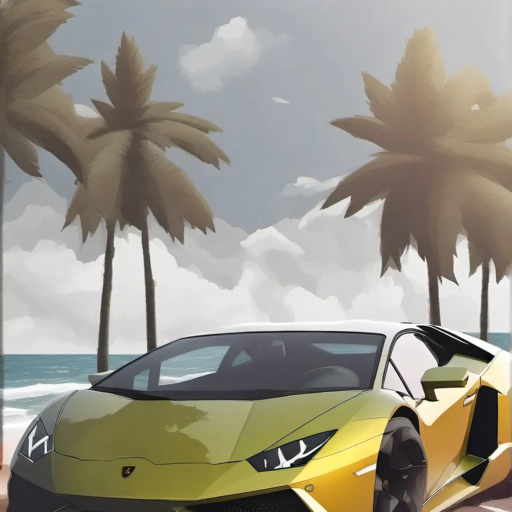 chat with ai character: Lambos On Beach