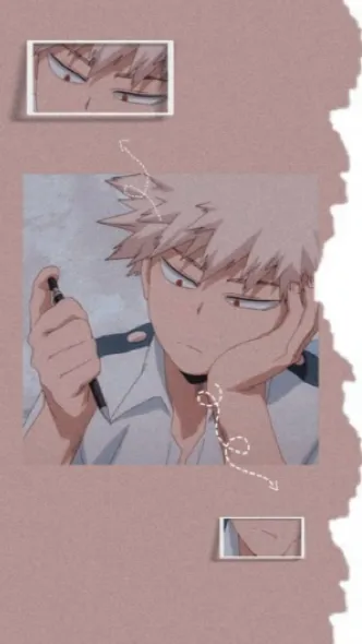 ai character: Katsuki Bakugo  background