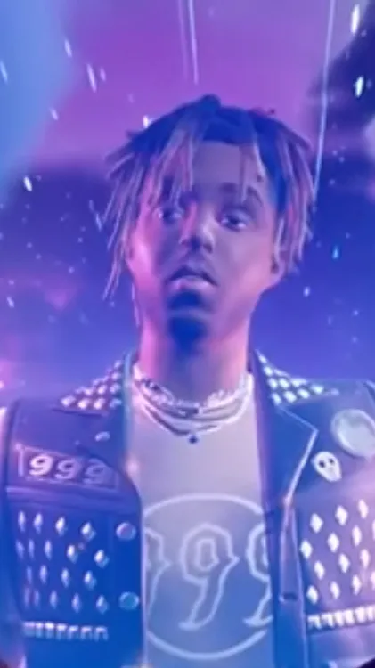 ai character: Juice WRLD background