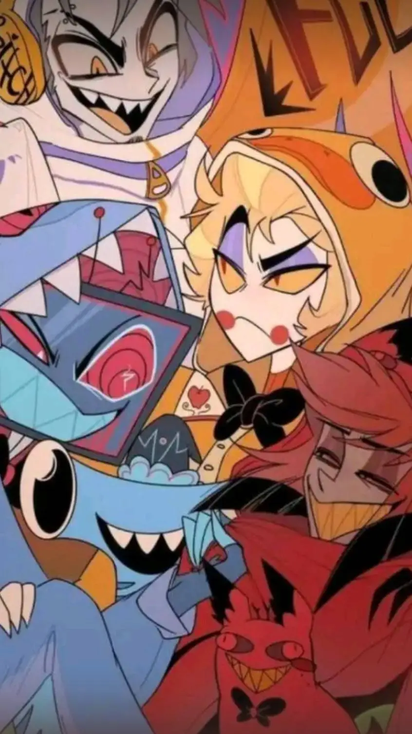 ai character: hh boys sleepover background