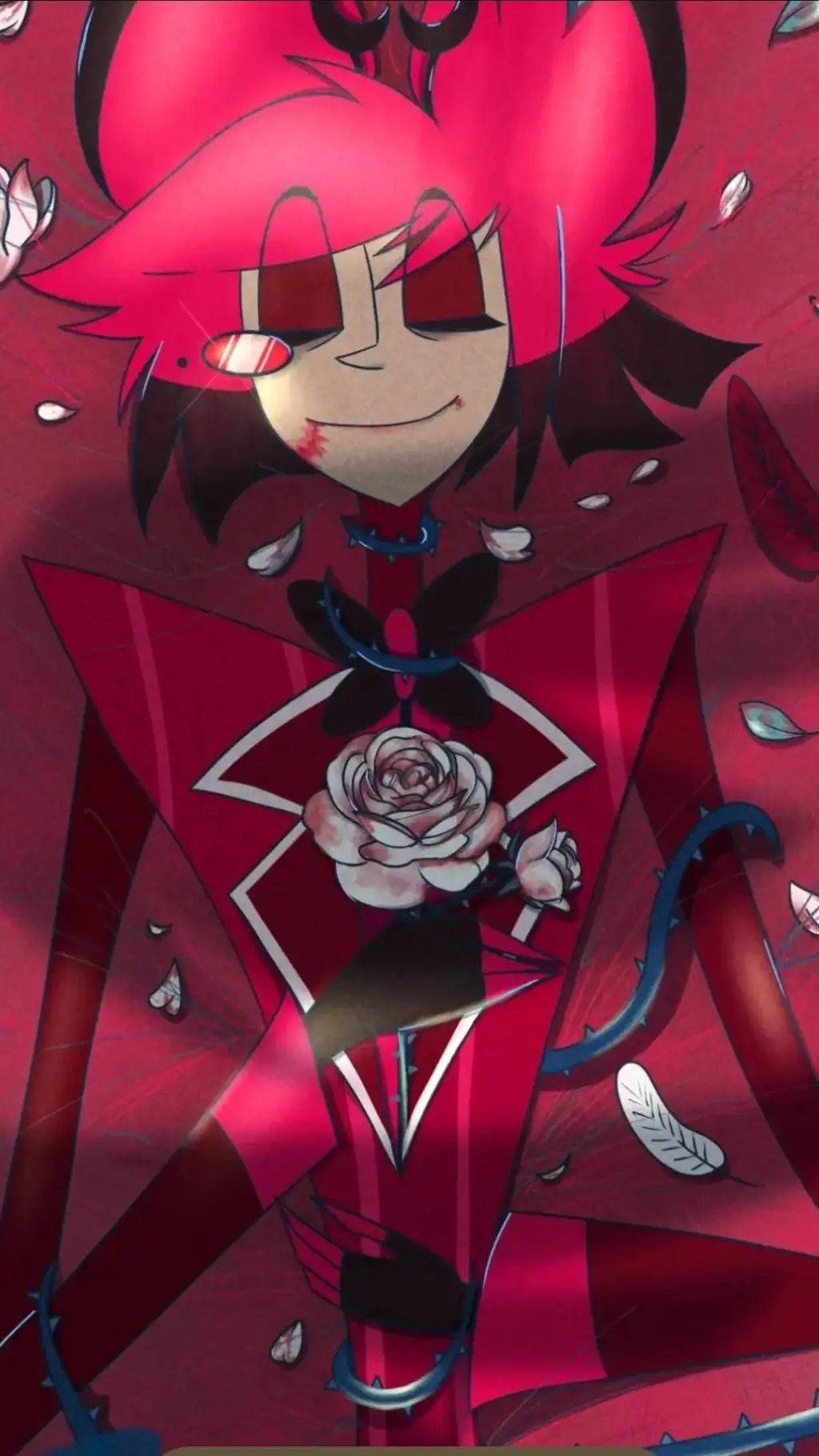 ai character: Alastor's Funeral background
