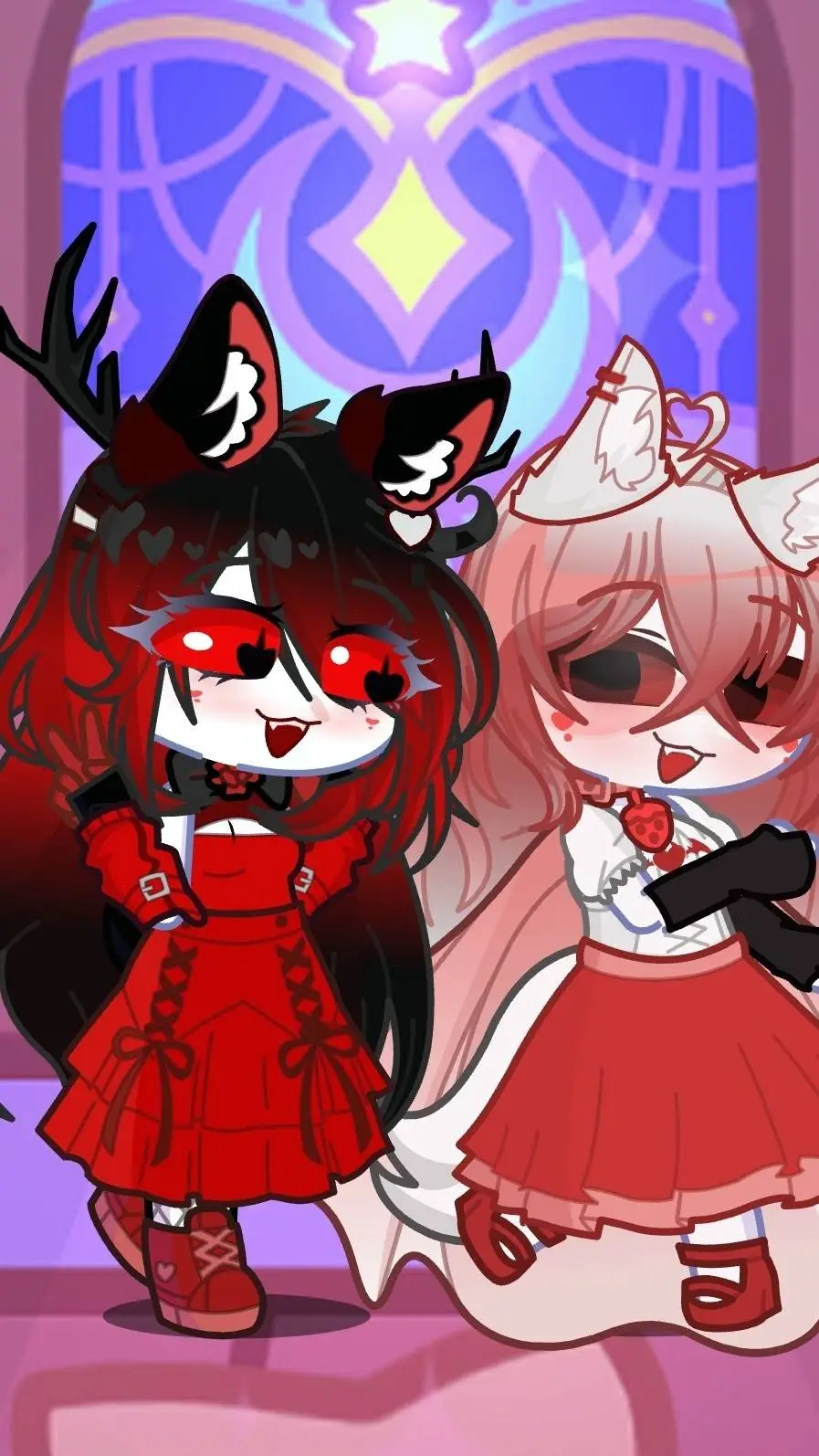 ai character: Amanda & Brenda background