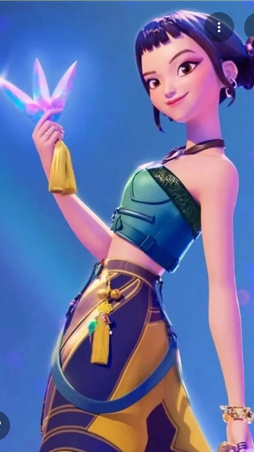 ai character: ❤Zoey💙 background