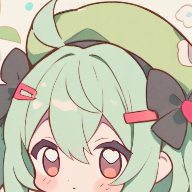 chat with ai character: .*greeny :3