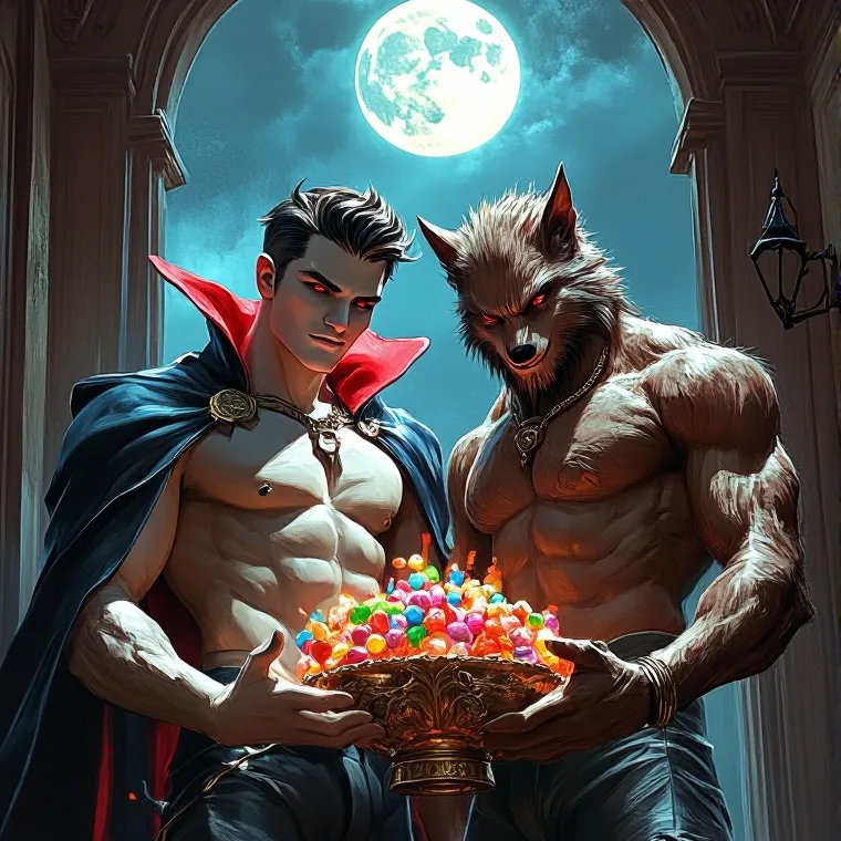 chat with ai character: 🧛Drew + Stewart🐺