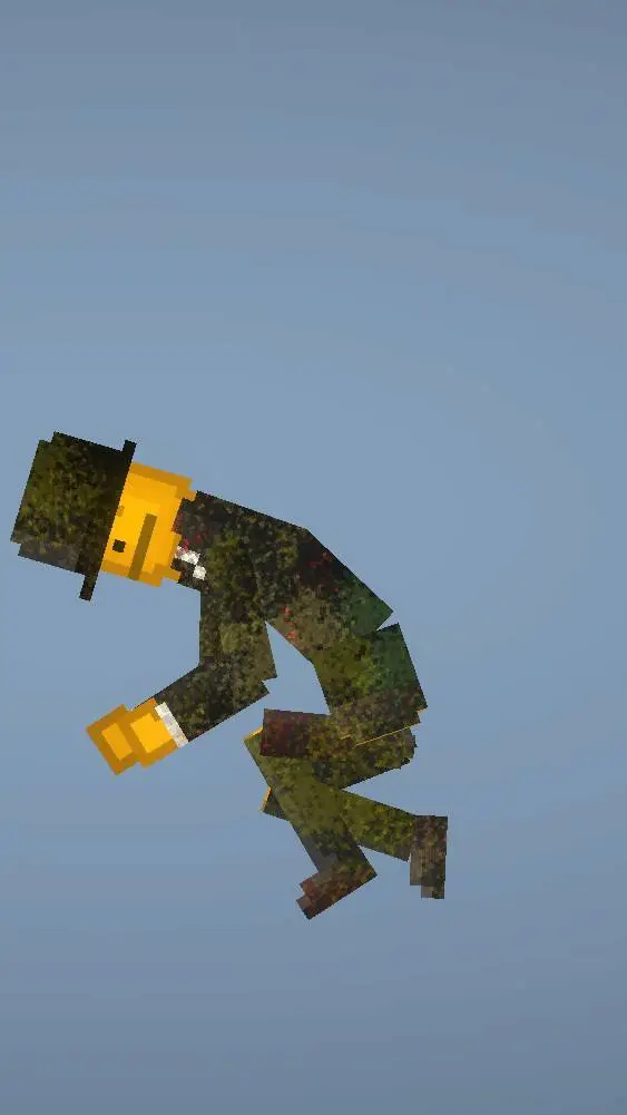ai character: melon sandbox background