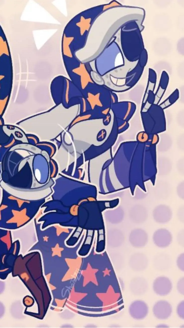 ai character: Moon drop background