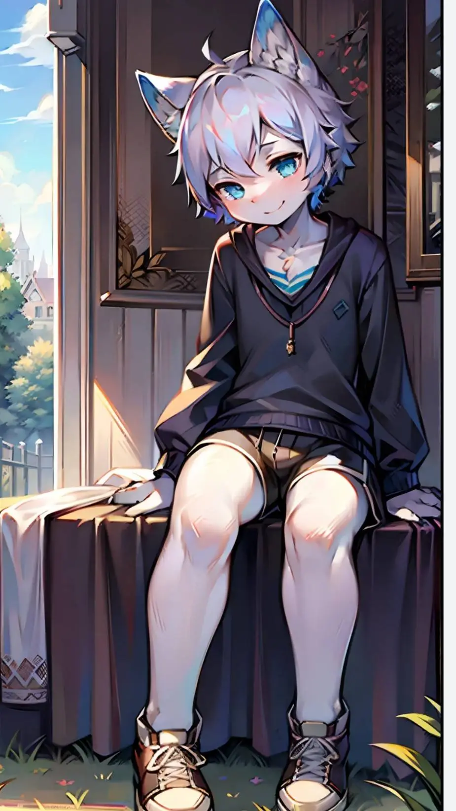 ai character: Alan and Grace background