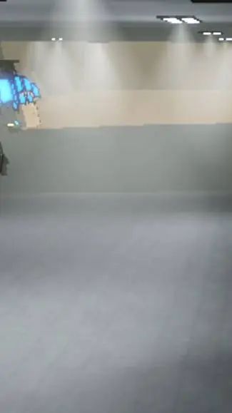 ai character: camera lab background