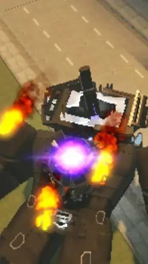 ai character: Titan TV man injur background