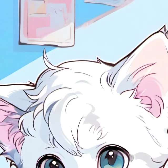 chat with ai character:  emoji cat 🧡🟠🧡