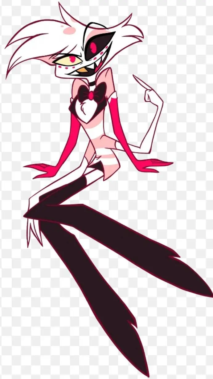 ai character: Angel Dust background