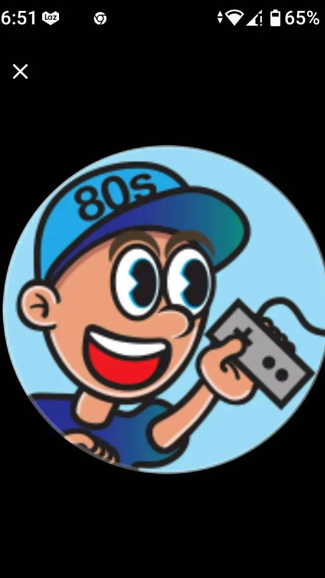 ai character: 1980'S GAMER background