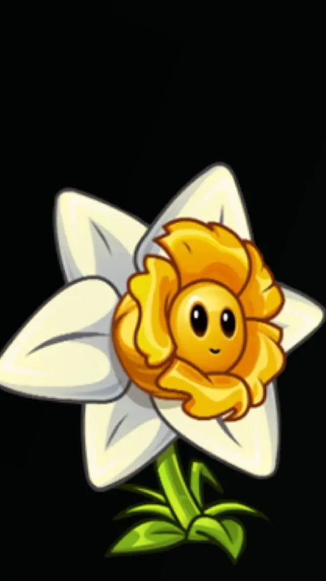 ai character: DAFFODIL background