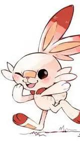 ai character: SCORE BUNNY  background
