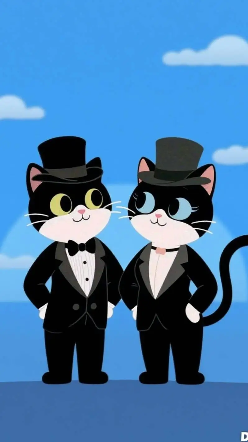 ai character: NEKO & NIKO background