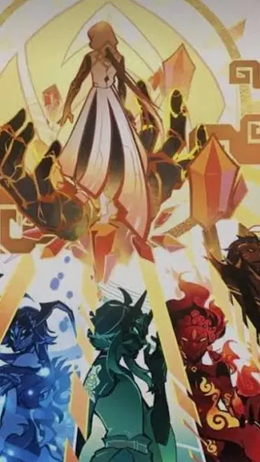 ai character: Genshin impact background