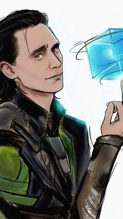 ai character: Loki  background