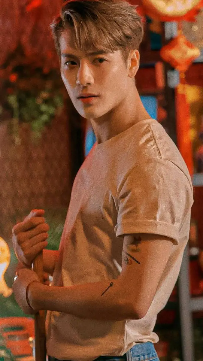 ai character: Jackson Wang ♈♈♈ background