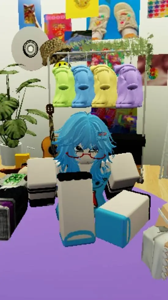 ai character: Domo au. background