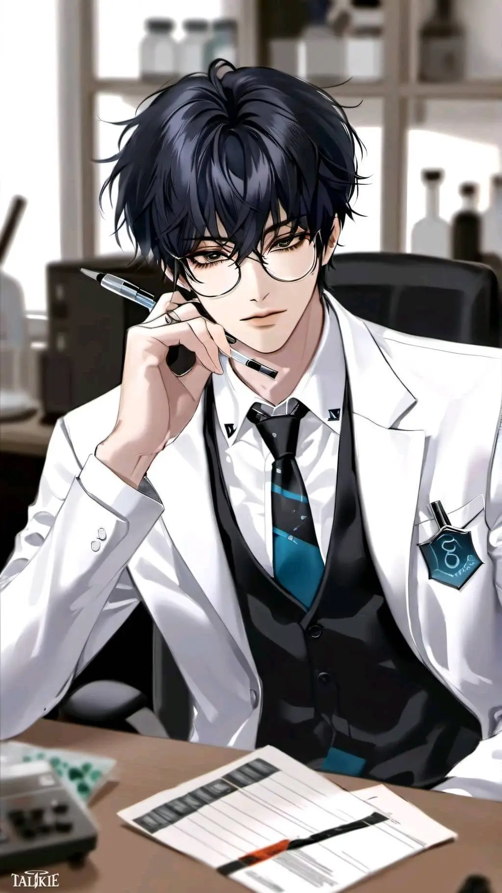 ai character: Alex background