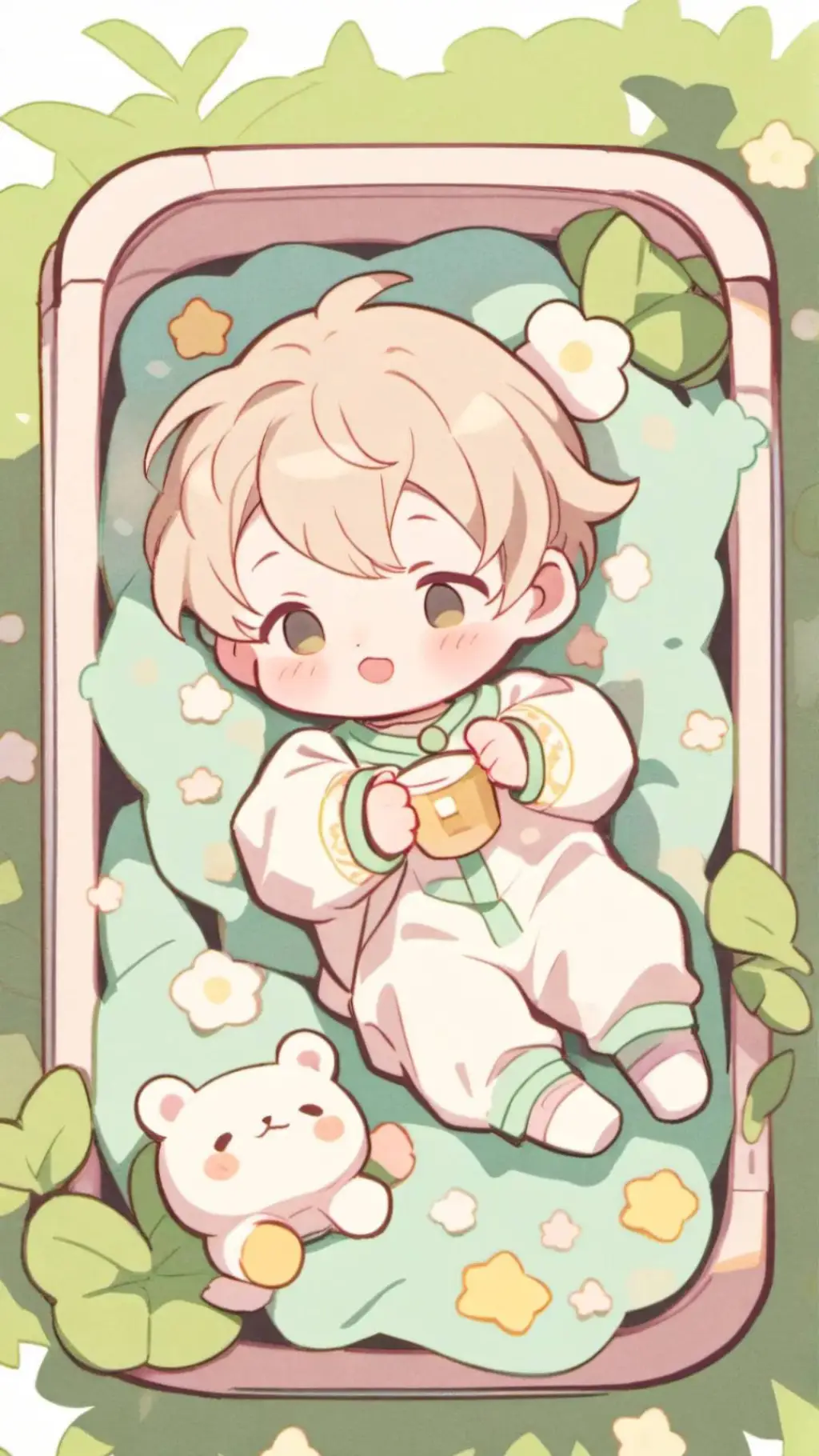 ai character: Baby Suprise! background